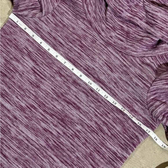 Columbia Heathered Purple Cowl Neck Sweater
Size XS - Picture 5 of 8